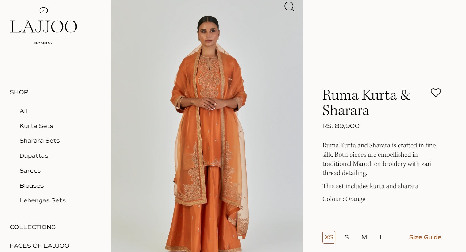 The-price-of-Parineeti-Chopras-orange-kurta-and-sharara-set