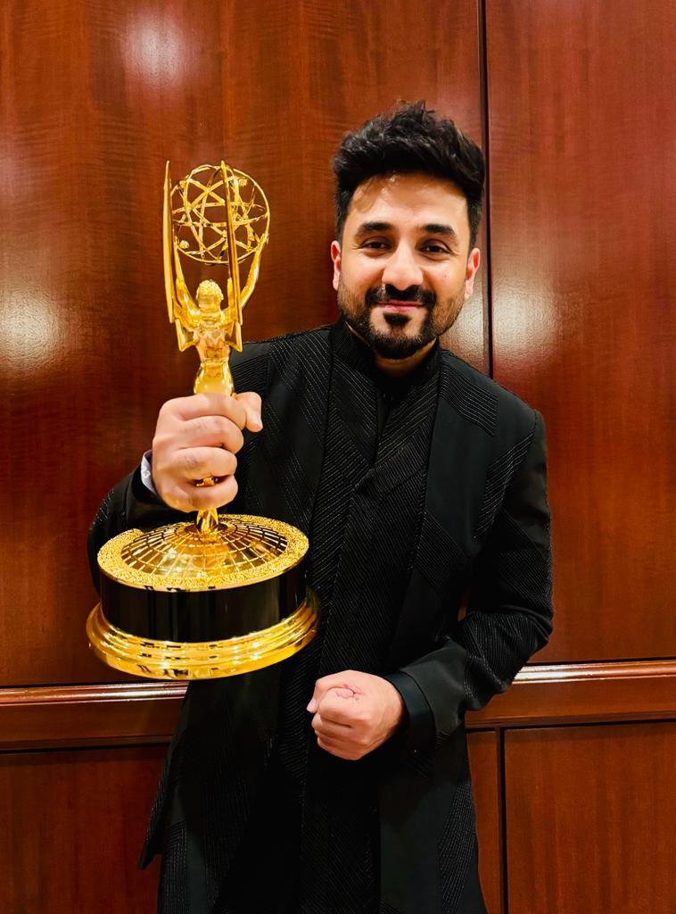 Vir Das wins Emmy Award