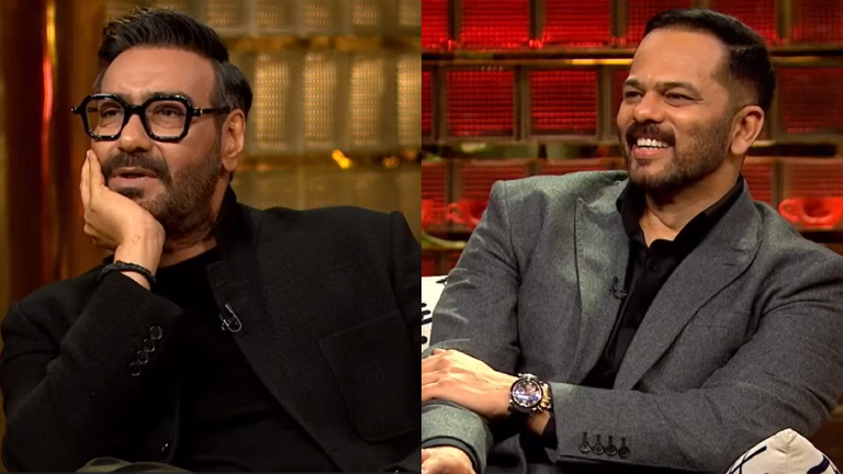 ajay devgn, rohit shetty, koffee with karan 8,