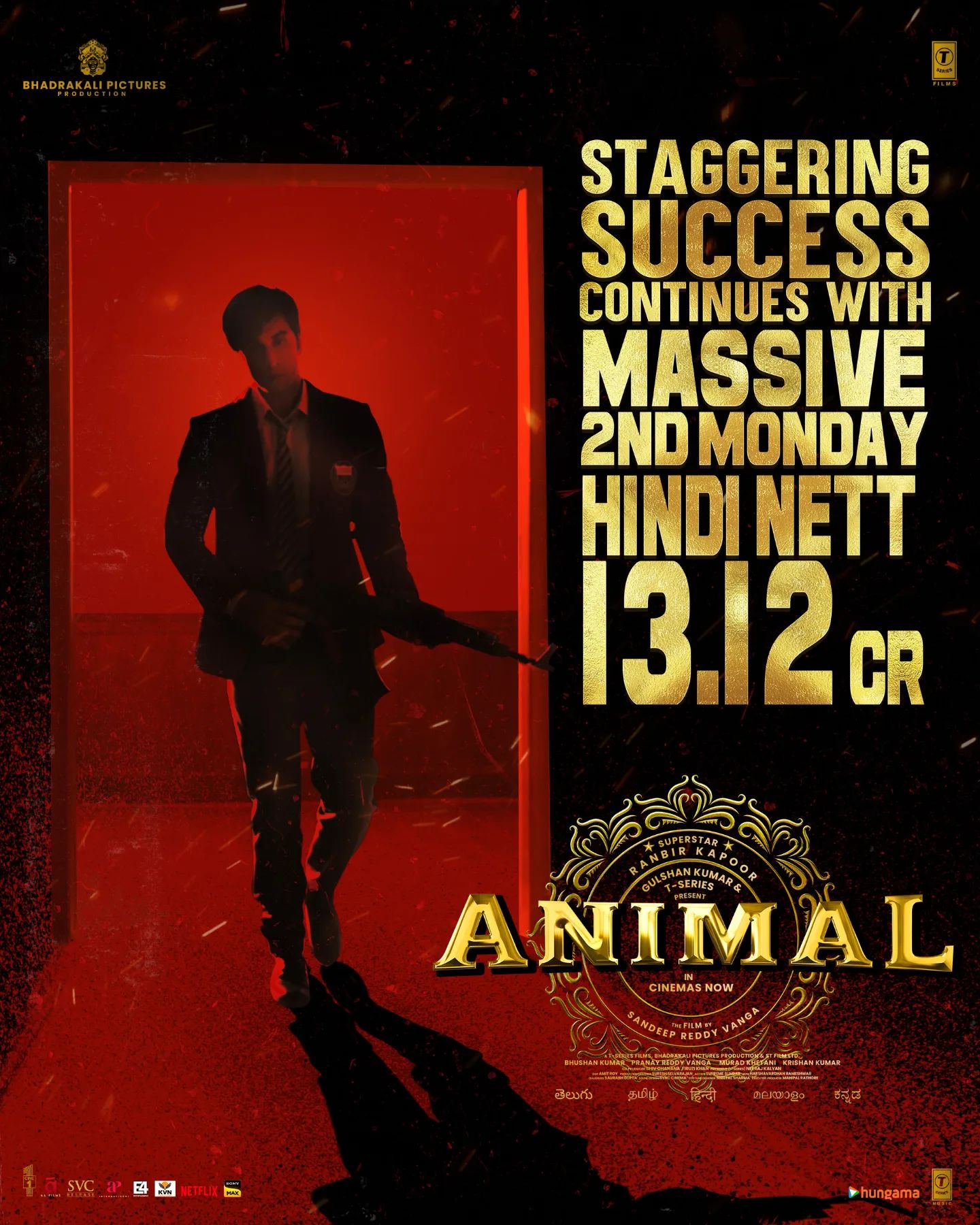 Animal Day 11 box office collection