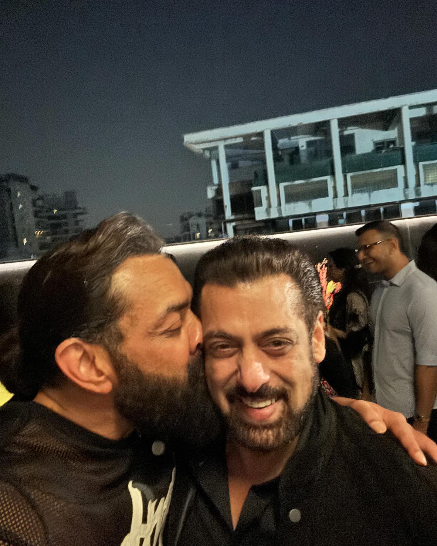 Bobby Deol at Salman Khan's birthday bash