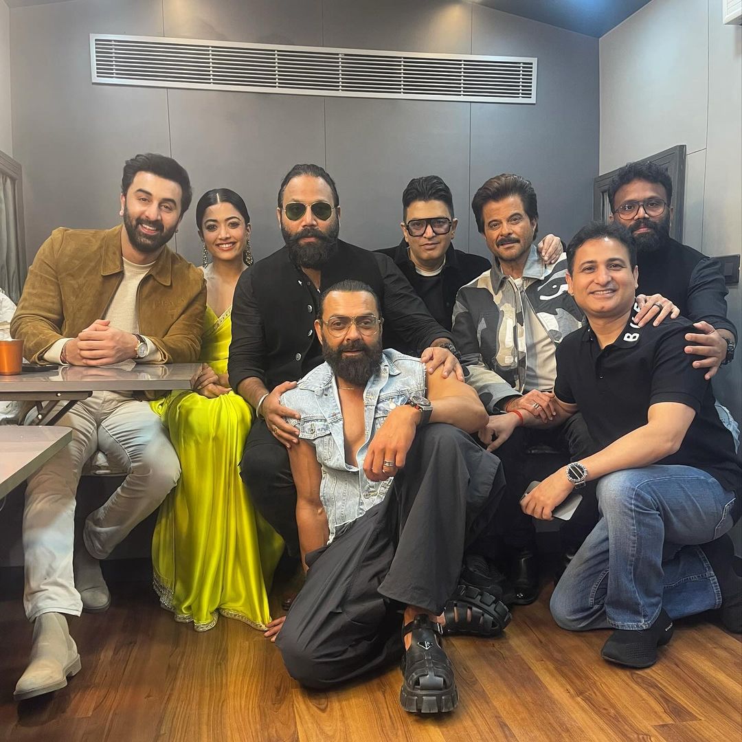 Bobby Deol with the team of Animal