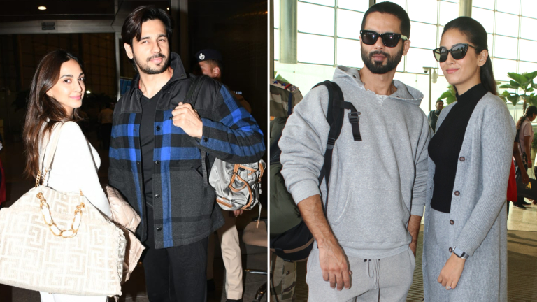 sidharth malhotra kiara advani, shahid kapoor mira rajput, new year vacation,