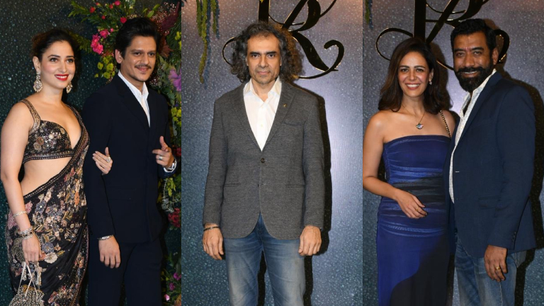 tamannaah bhatia, imtiaz ali, mona singh, randeep hooda reception,