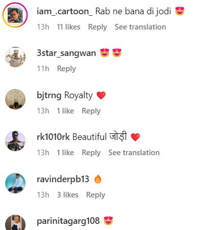 Fans react to Randeep and Lin photos
