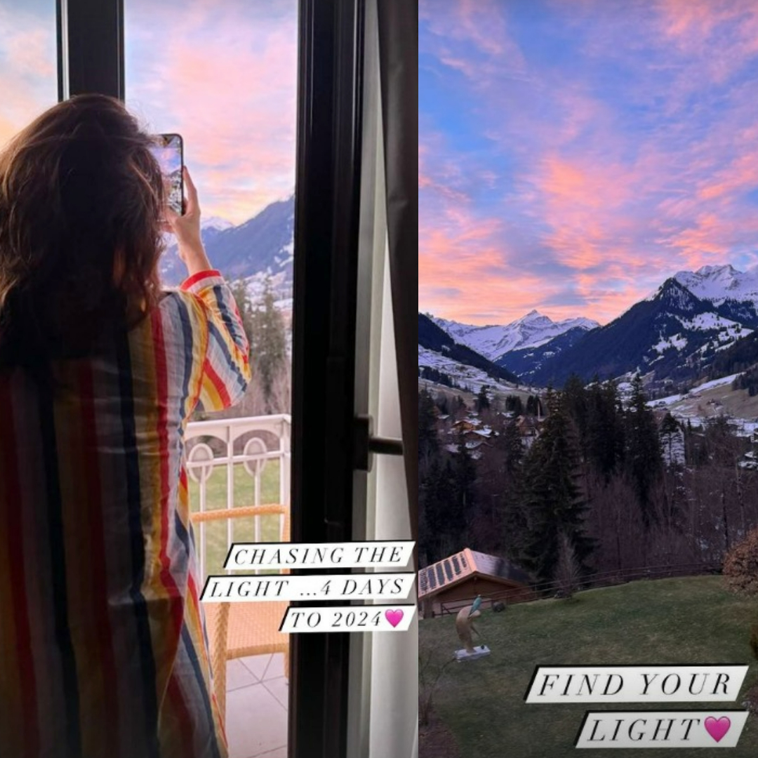 Kareena Kapoor Khan gives glimpses of her Switzerland vacation