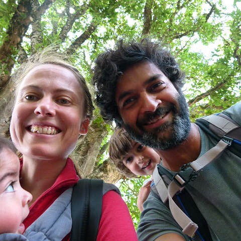 Purab Kohli with his family