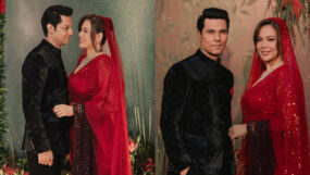 randeep hooda and lin laishram wedding, randeep hooda and lin laishram wedding reception
