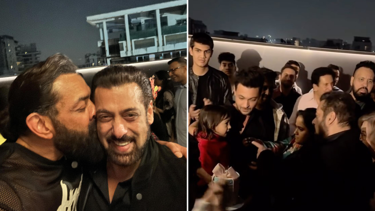 Salman Khan rings in his 58th birthday with niece Ayat Sharma
