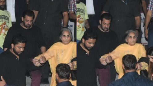 Salman Khan's Caring Gesture For Mother Salma Khan At Sohail Khan's ...