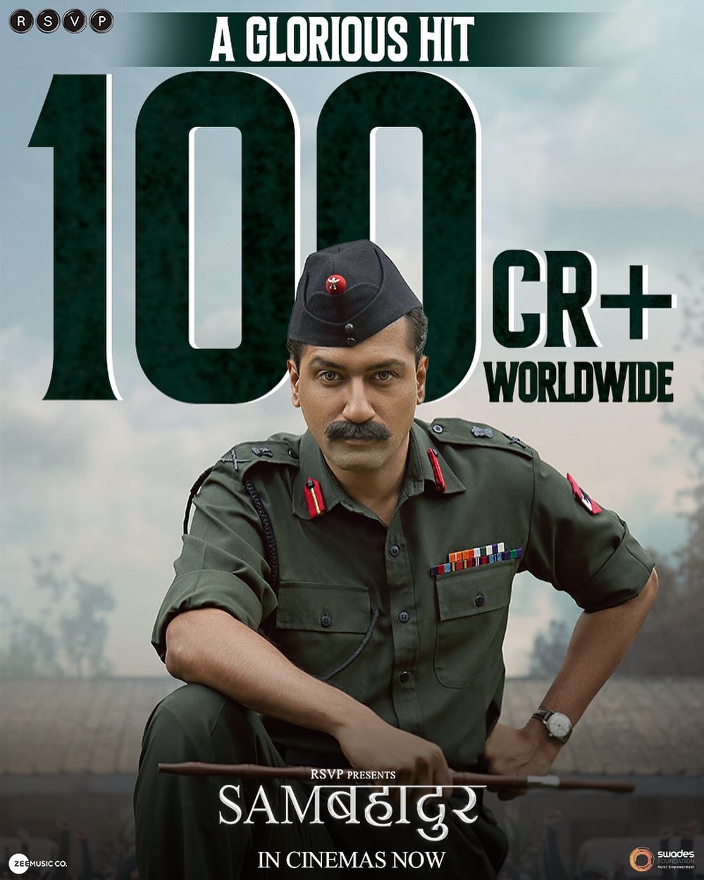 Sam Bahadur earns 100 crore globally