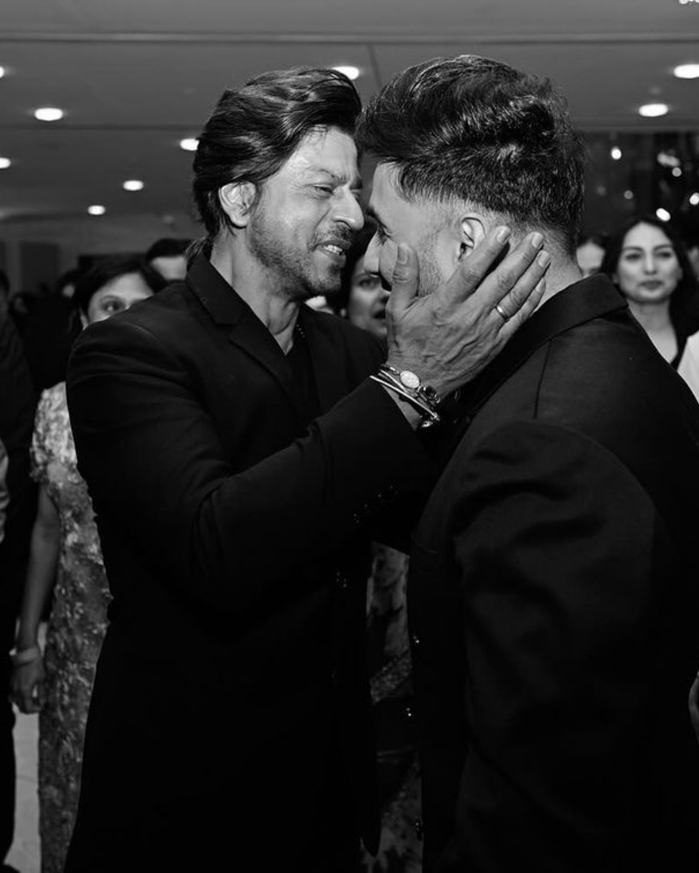 Shah Rukh Khan and Vir Das at The Archies screening