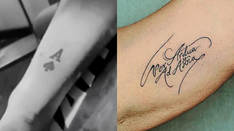 Arjun Kapoor gets a new tattoo from Aliens Tattoo - Telegraph India