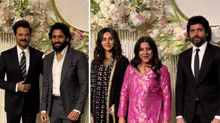 Anil Kapoor, Farhan Akhtar and other Bollywood celebs make glamorous appearances at Ira Khan and Nupur Shikhare’s wedding reception