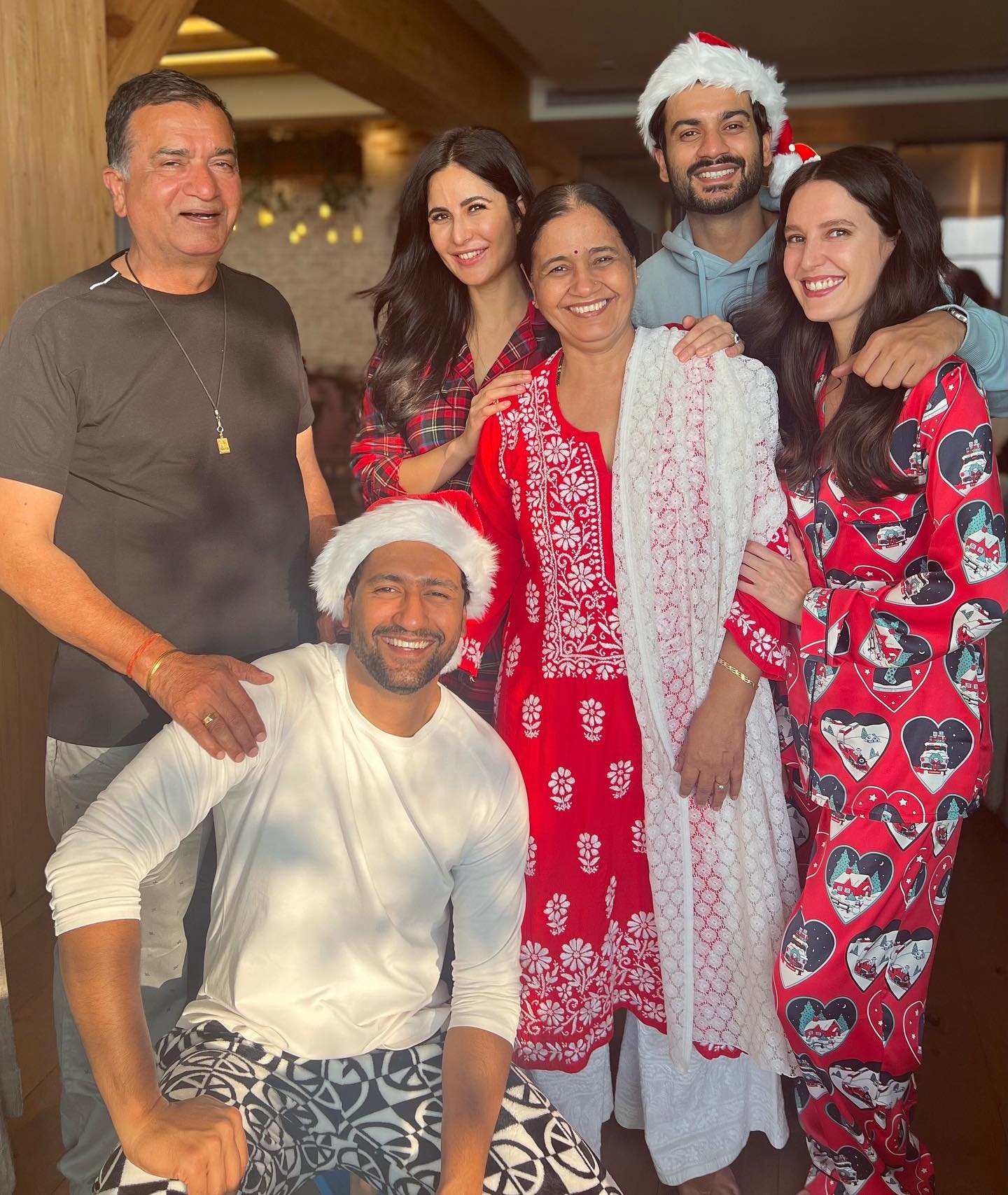 Katrina Kaif's Christmas celebration with Vicky Kaushal's family