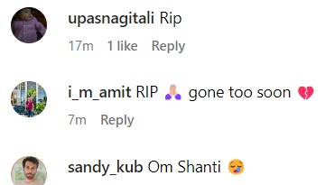Fans mourn Rituraj Singh's demise