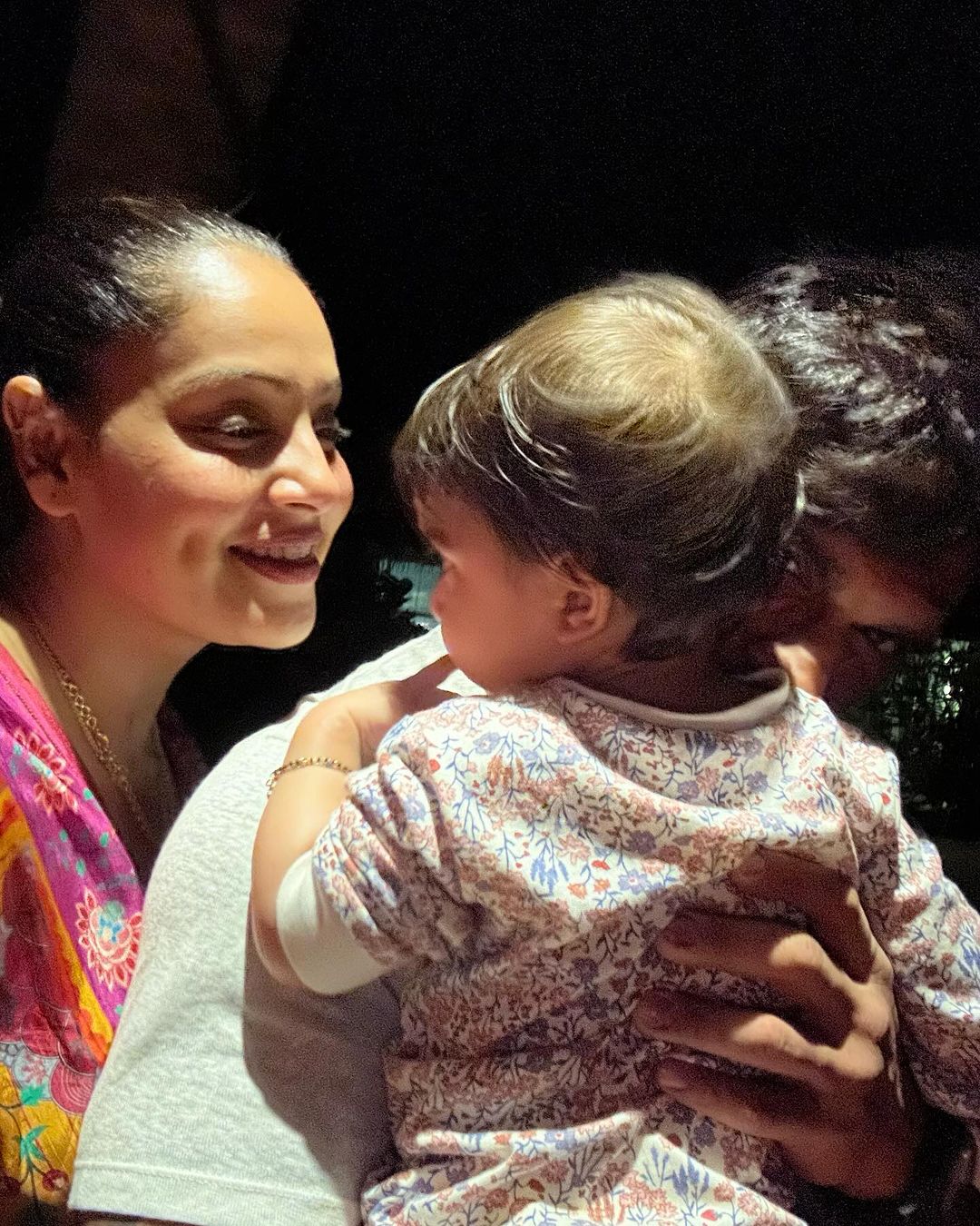 Karan Singh Grover and Bipasha Basu with Daughter Devi