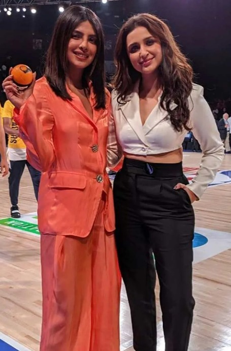 Priyanka Chopra and Parineeti Chopra