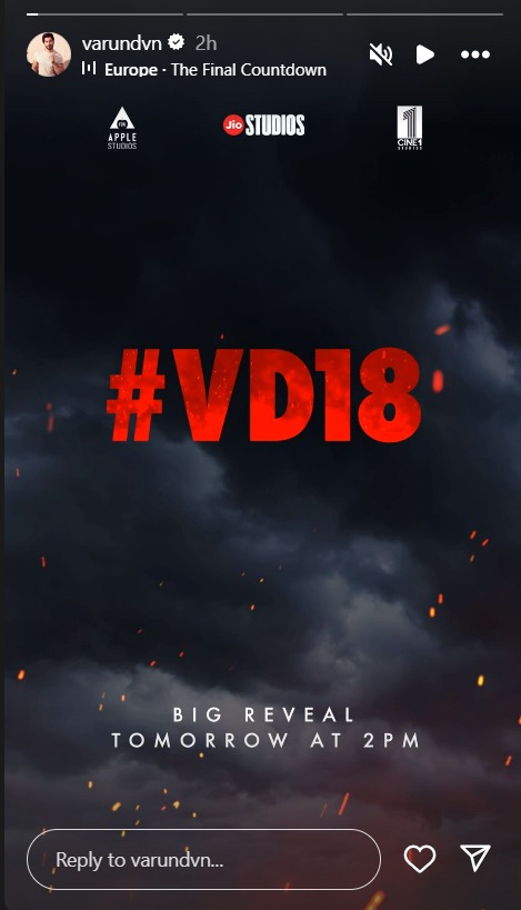 Varun Dhawan talks about VD 18
