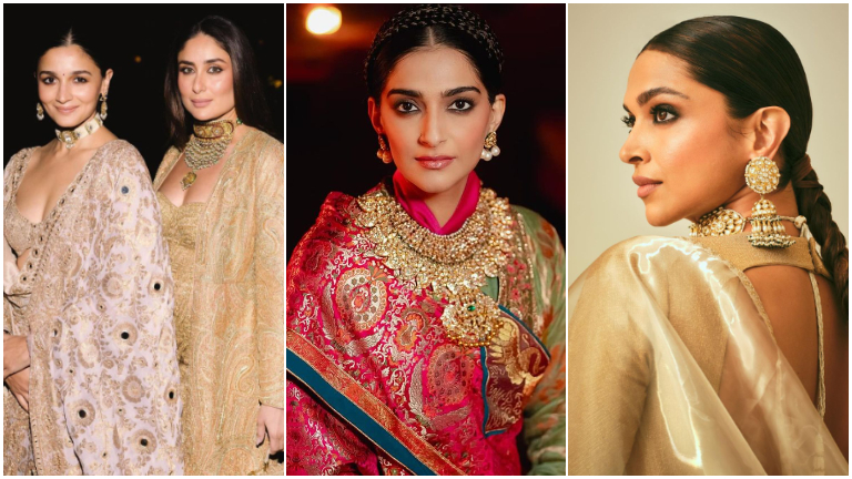 Alia Bhatt Kareena Kapoor Deepika Padukone Sonam Kapoor in ethnicwear