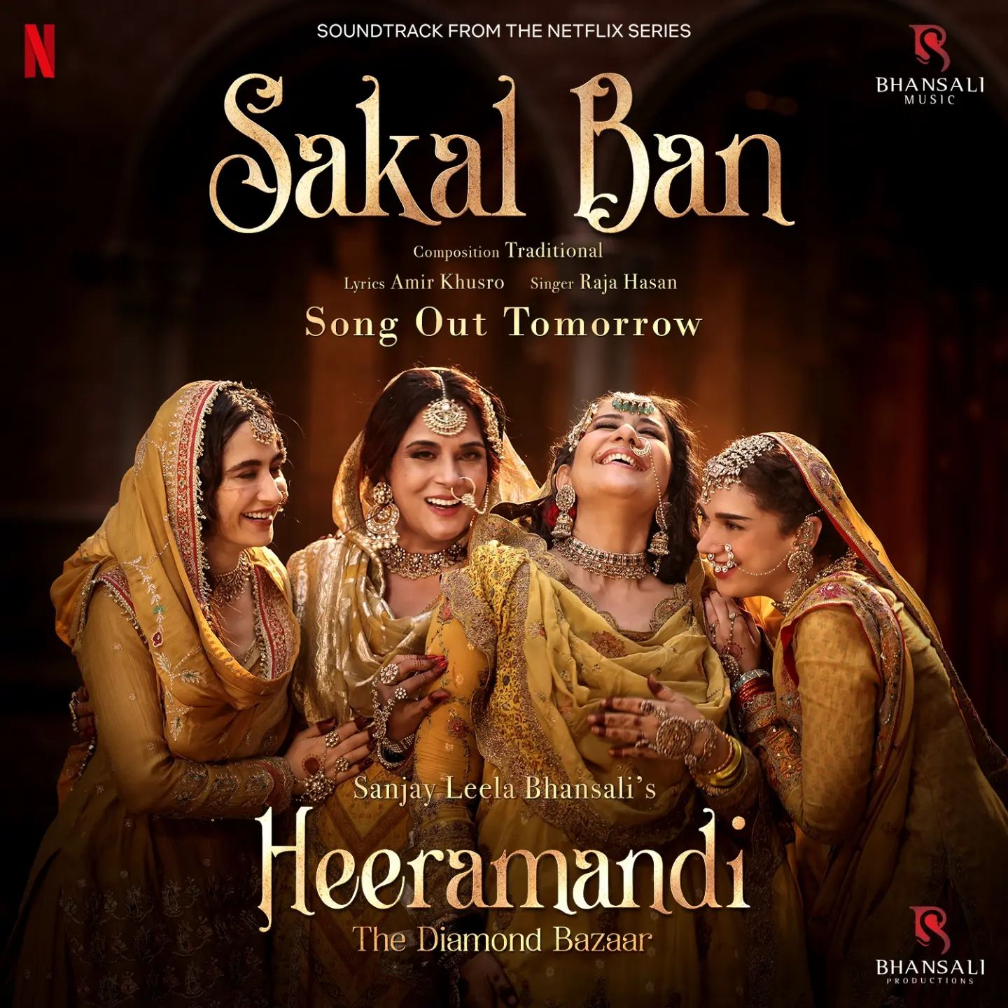 Heeramandi song Sakal Ban poster