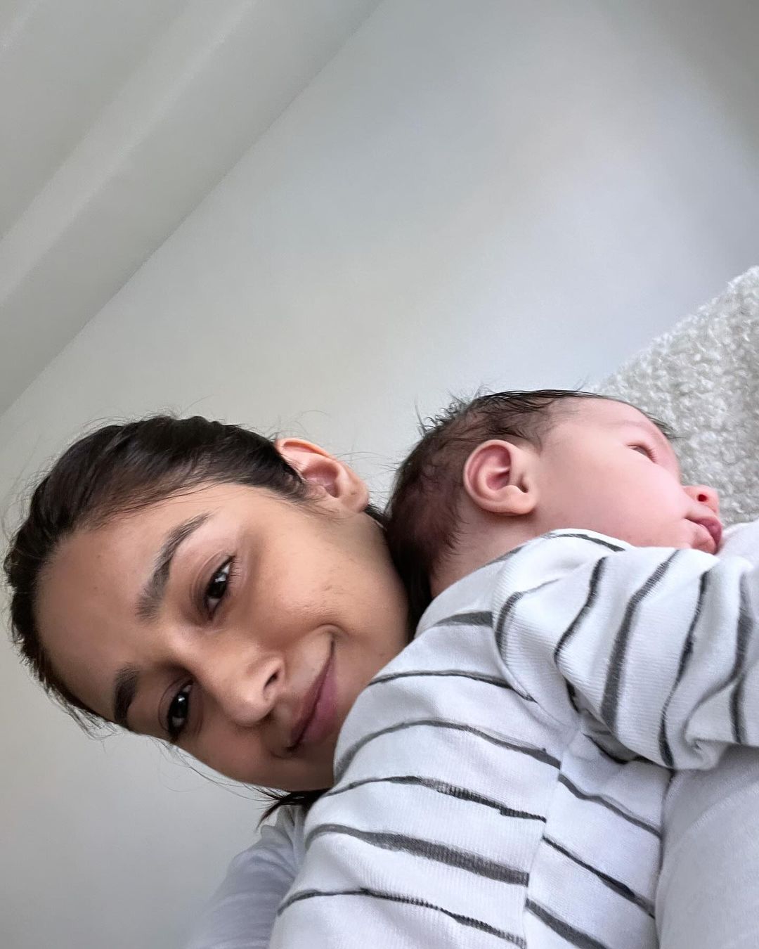 Ileana D'Cruz with baby boy