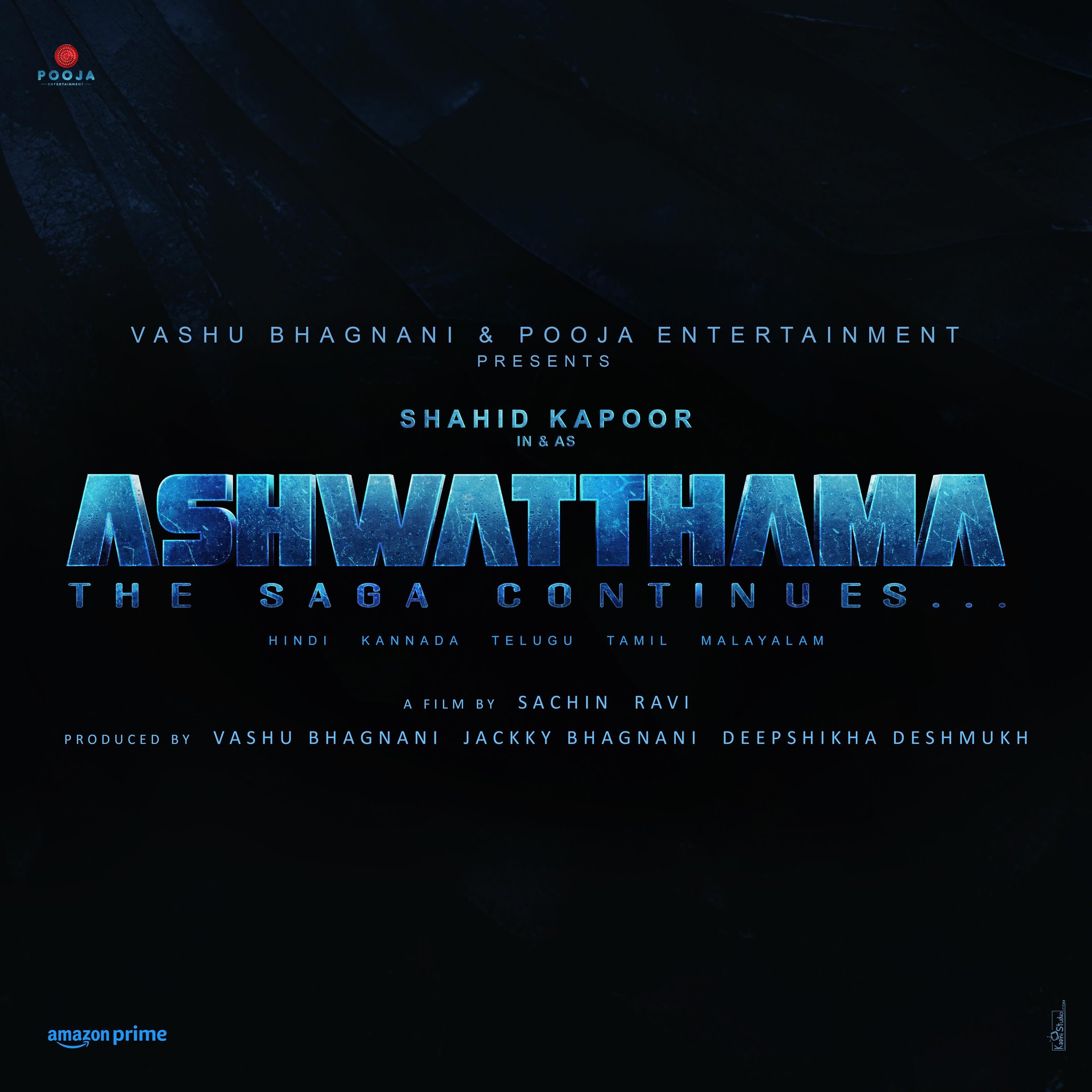 Shahid Kapoor announces his next Ashwatthama The Saga Continues