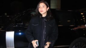 anushka sharma, anushka sharma baby boy, anushka sharma spotted at airport