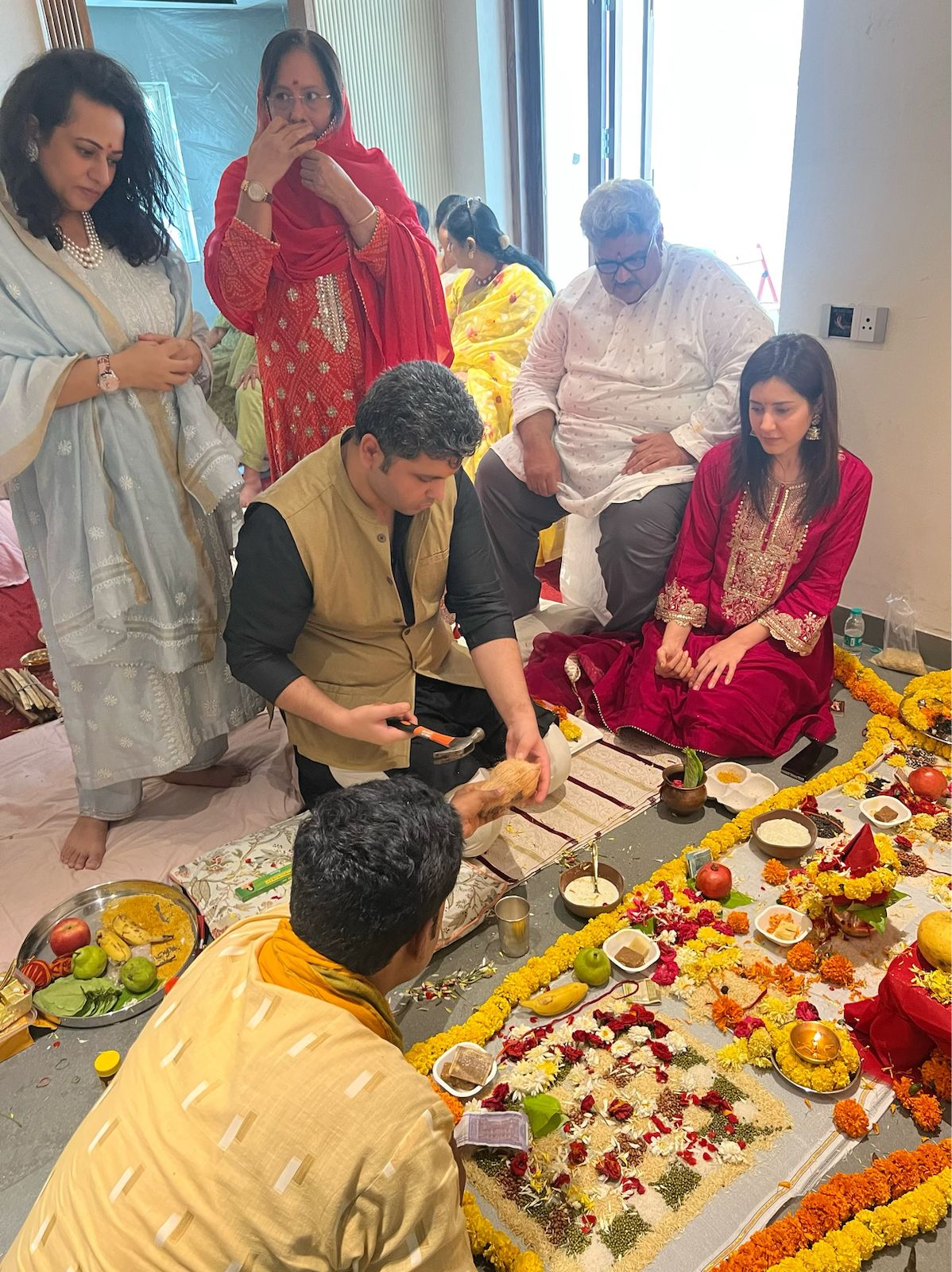 Raashii Khanna buys new home, housewarming puja pics