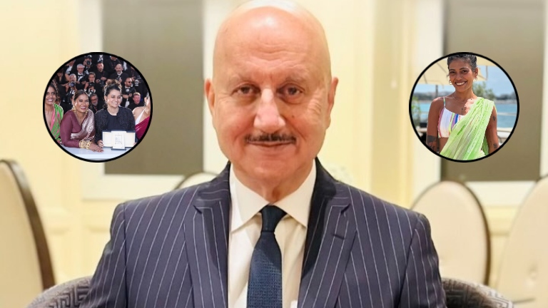 anupam kher, cannes, cannes 2024, cannes film festival, anupam kher cannes, payal kapadia, anasuya sengupta, nancy tyagi, anupam kher payal kapadia, anupam kher anasuya sengupta, anupam kher nancy tyagi,