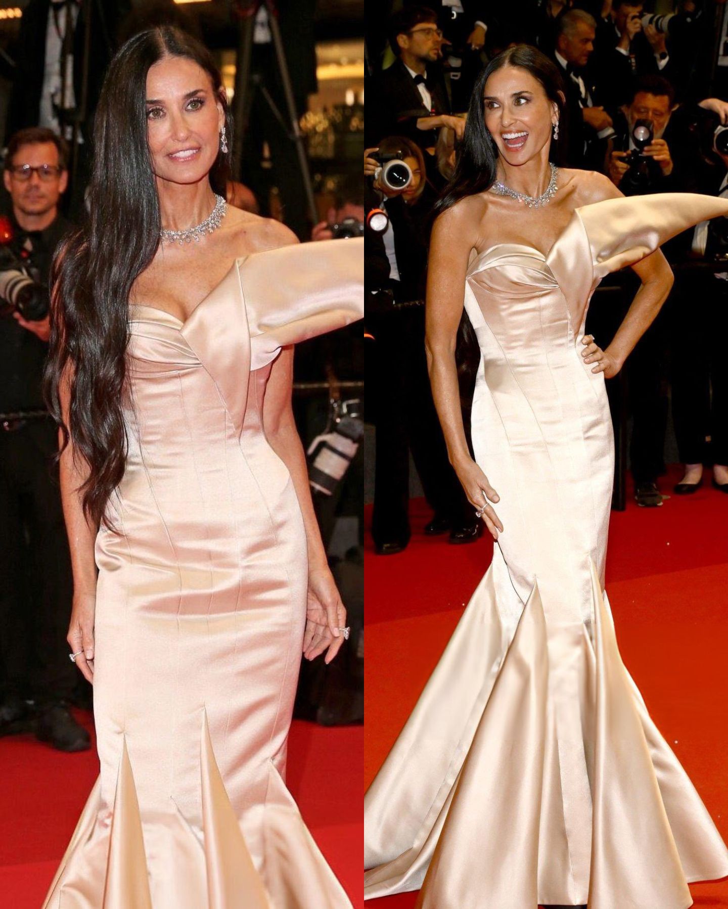 Demi Moore at Cannes 2024