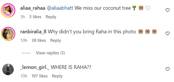 Fans miss Raha in Alia Bhatt's Mother's Day post