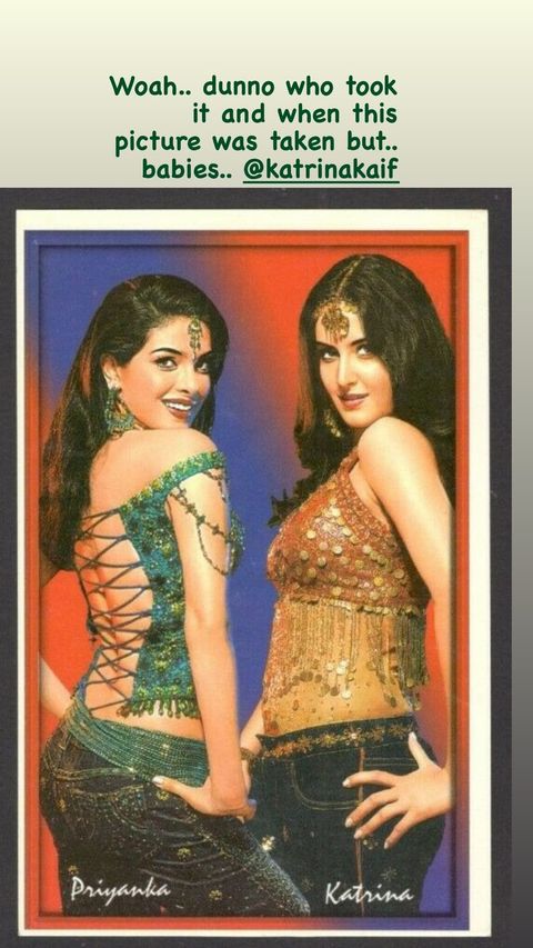 Priyanka Chopra shares an old picture with Katrina Kaif