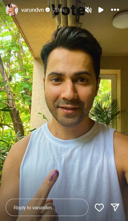 Varun Dhawan urges fans to cast a photo like him