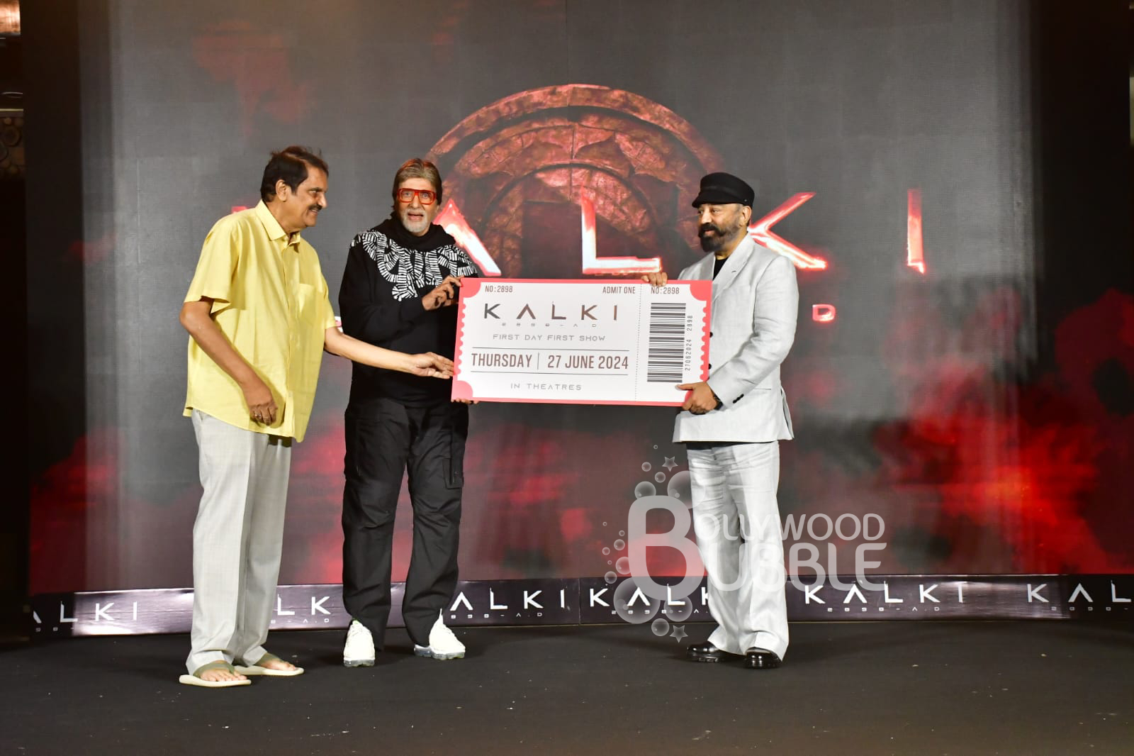 Amitabh Bachchan gifts Kamal Haasan Kalki 2898 AD's first ticket