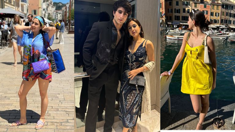 Ambani Cruise Bash: Sara Ali Khan shares pictures with Ibrahim Ali Khan; Ananya Panday enjoys summer time in Italy