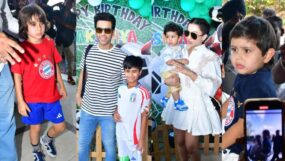 Tusshar Kapoor's son Laksshya's Soccer themed birthday bash