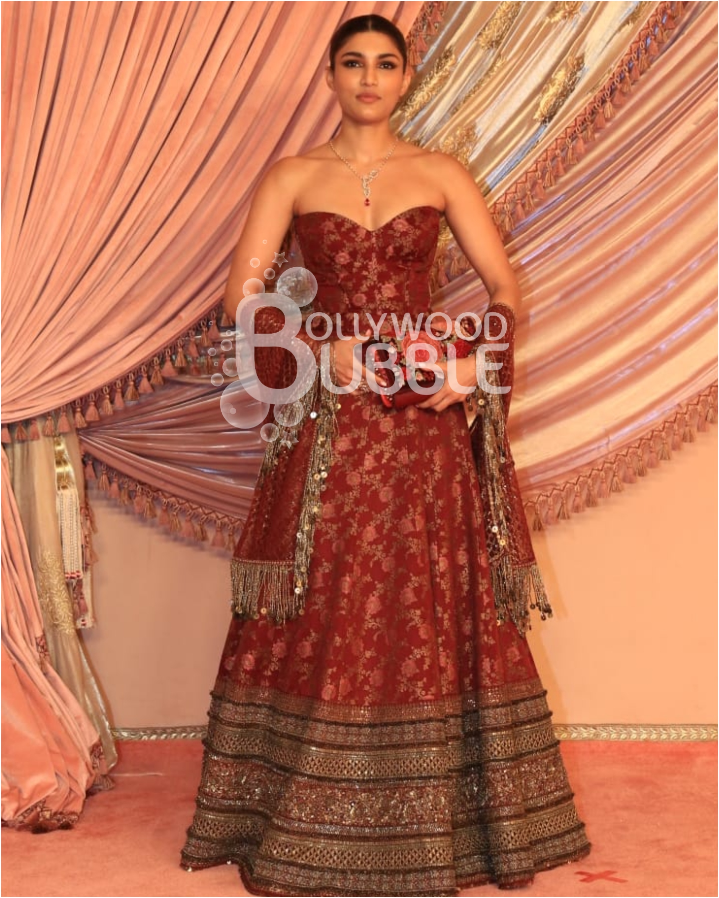 Alizeh Agnihotri at Anant Ambani and Radhika Merchant's Sangeet ceremony