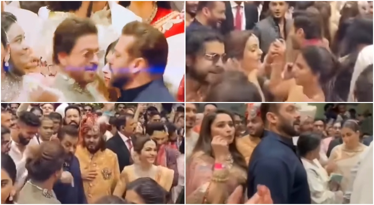 salman khan shah rukh khan, anant radhika wedding,