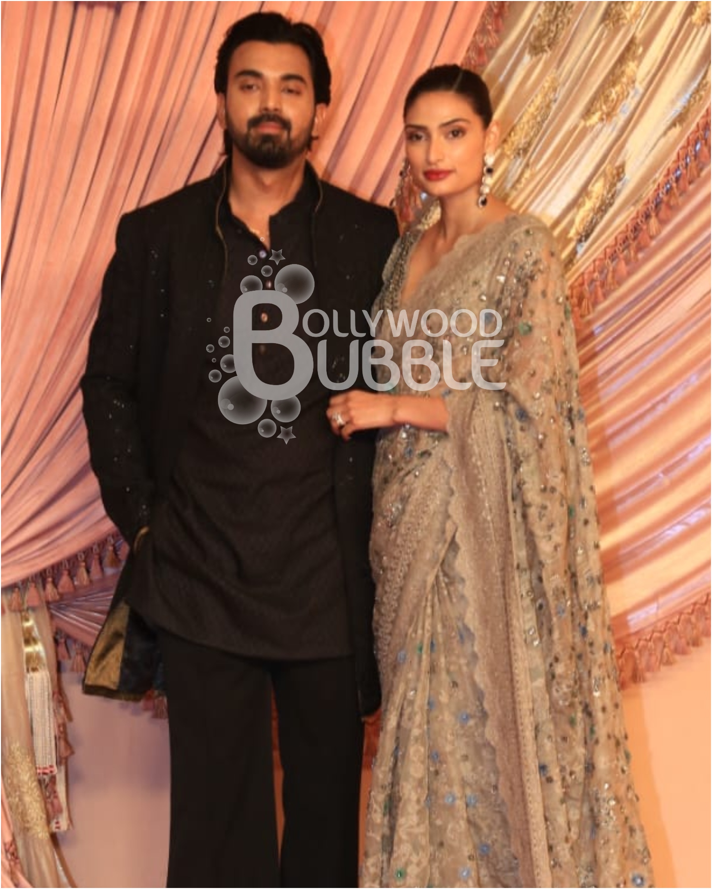 Athiya & KL Rahul at Anant Ambani and Radhika Merchant's Sangeet ceremony