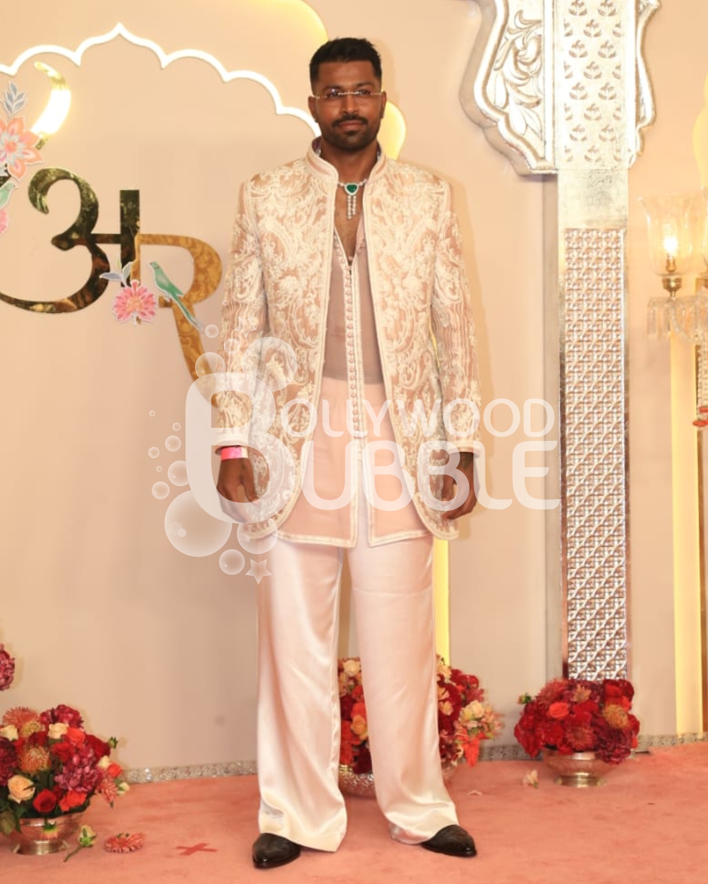 Hardik Pandya at Anant Ambani-Radhika Merchant wedding