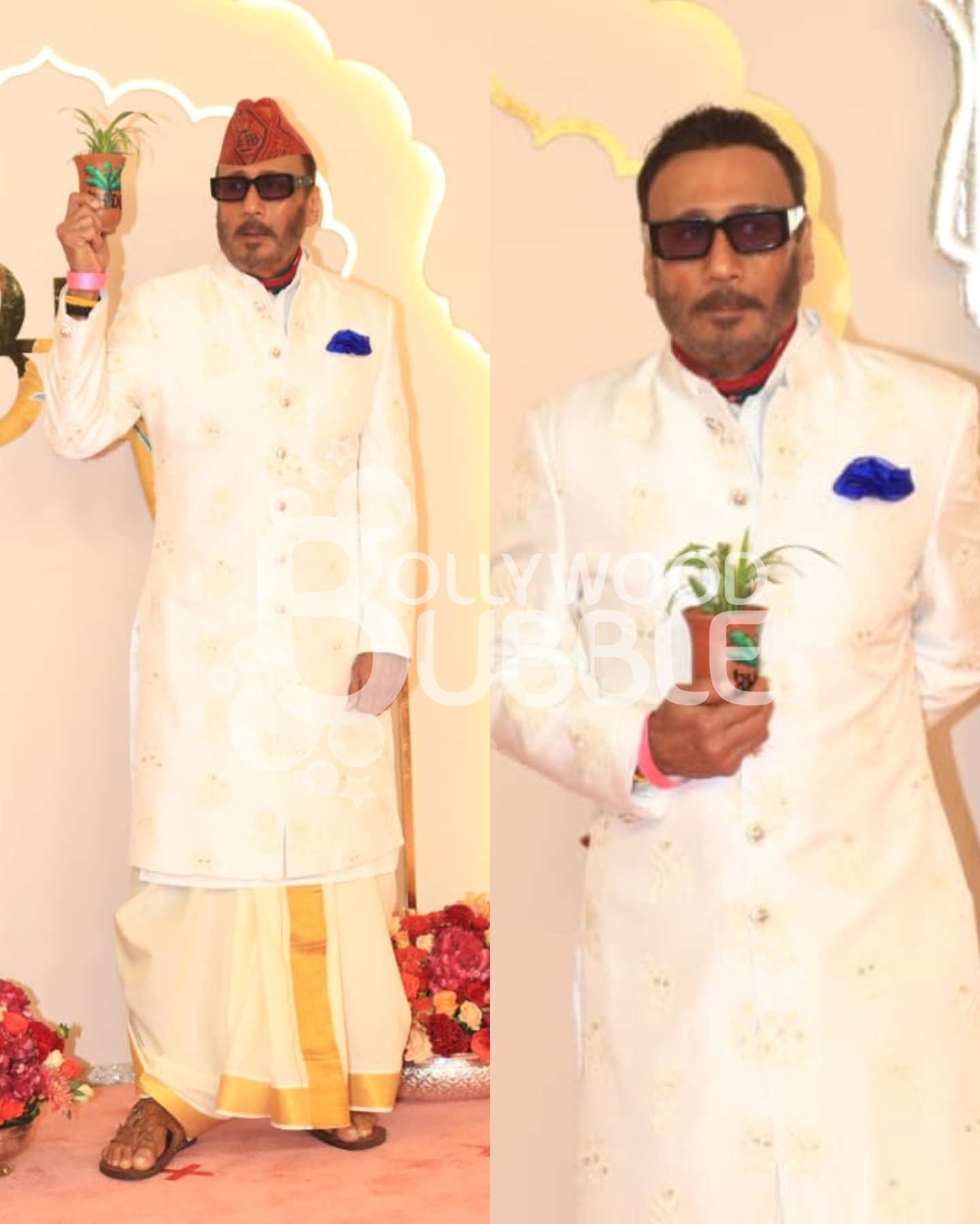 Jackie Shroff at Anant Ambani-Radhika Merchant wedding