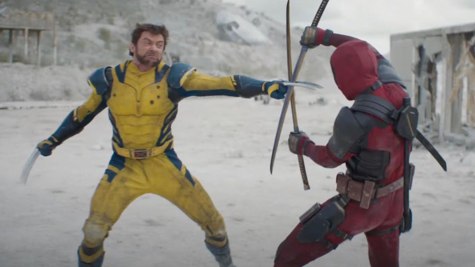 Jackman and Reynold in Deadpool & Wolverine