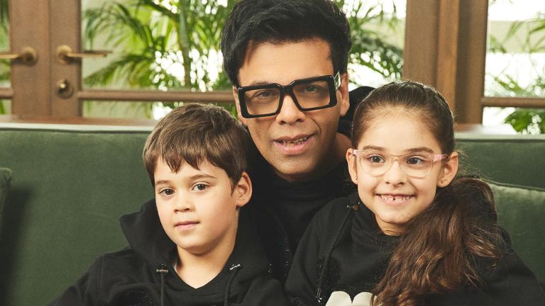 karan johar, karan and yash, karan johar kids, yash and roohi, yash johar, karan movies, karan two kids, karan johar kids