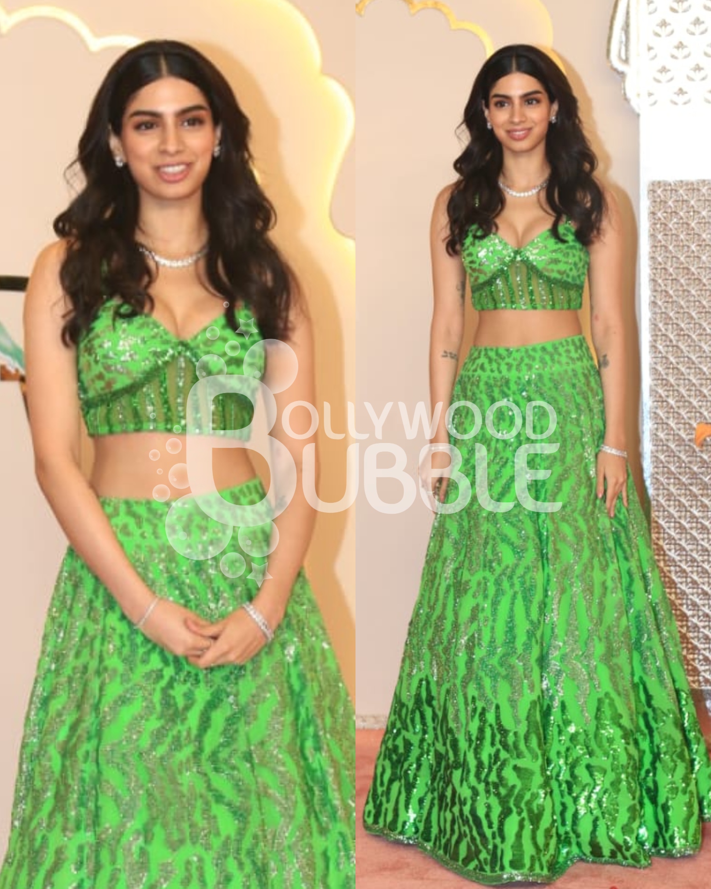 Khushi Kapoor at Anant Ambani-Radhika Merchant wedding