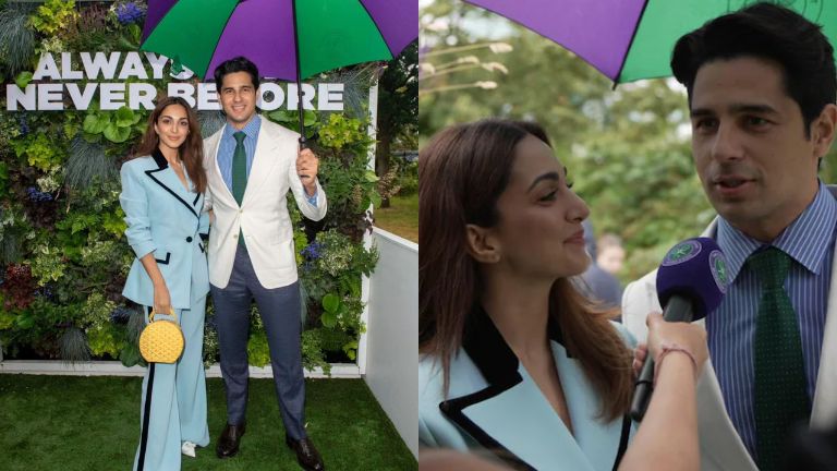 kiara advabi, kiara and sidharth, kiara sid, kiara advani sidharth malhotra at wimbledon, wimbledon match, sid and kiara in london, sid kiara picture