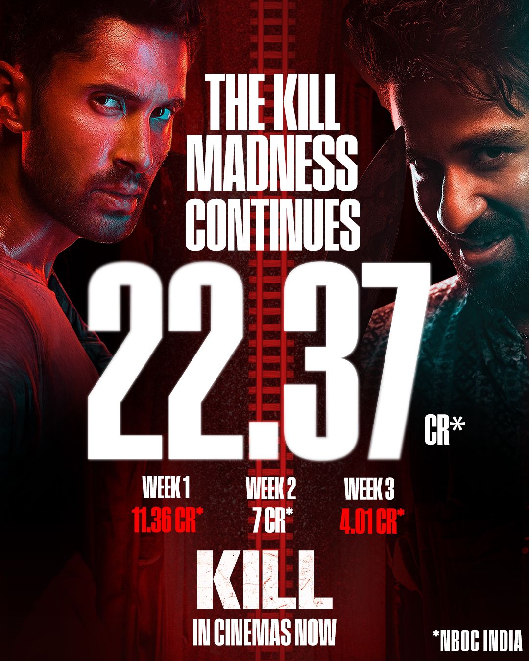 Kill Box Office Week 3