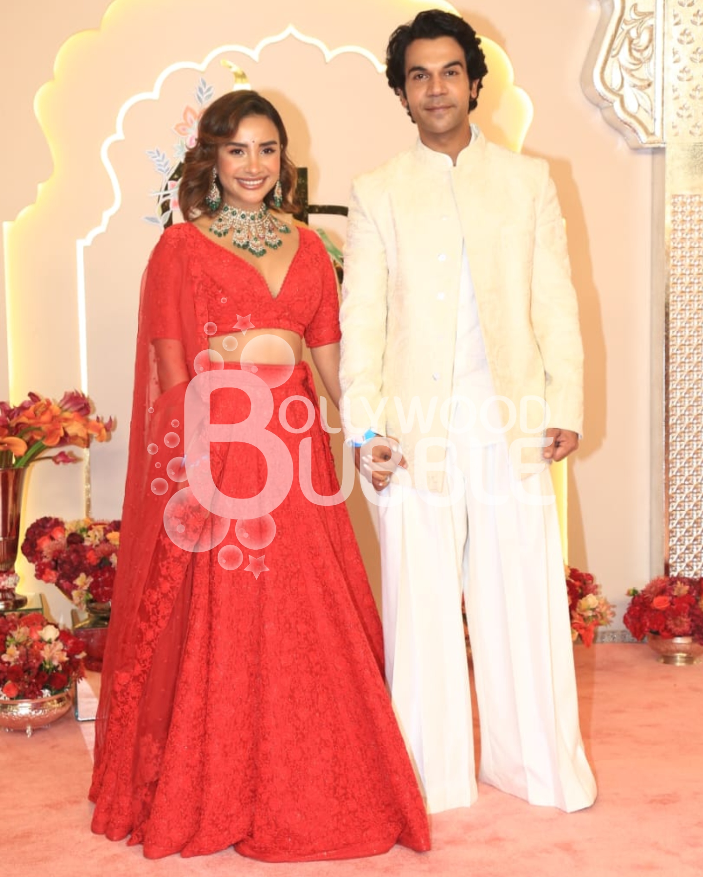 Rajkummar Rao and Patralekha at Anant Ambani-Radhika Merchant wedding