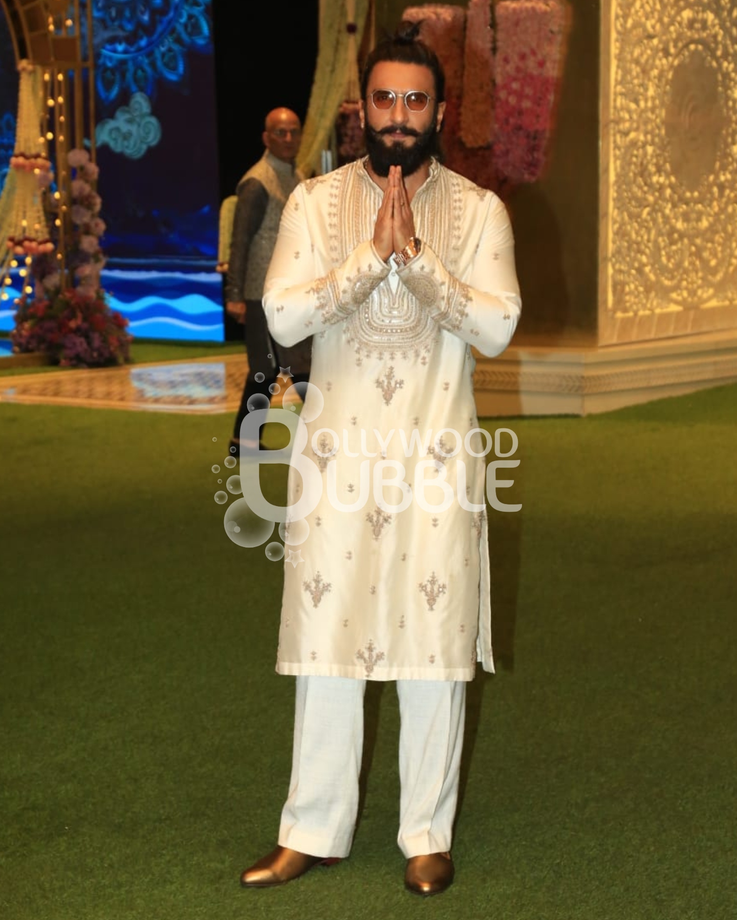 Ranveer Singh at Anant Ambani-Radhika Merchant Mehendi ceremony