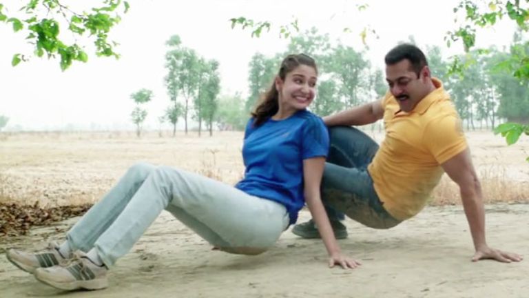 salman and anushka, anushka sultan, sultan, sultan anushka, anushka movie sultan turns 8, baby ko bass pasand hai,